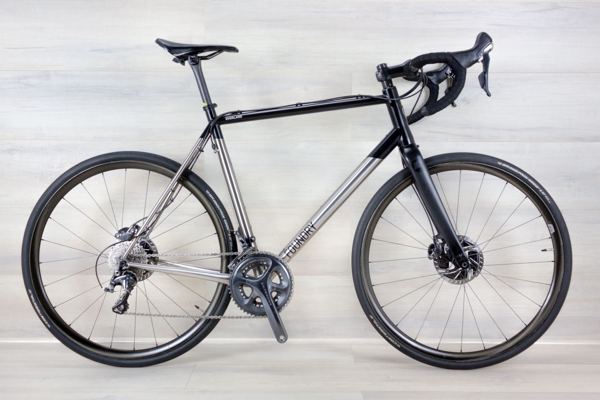 Foundry Overland RCC, Size - 56, awesome titanium road bike / gravel bike