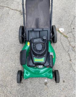 (Not self propelled)Weed eater lawnmower