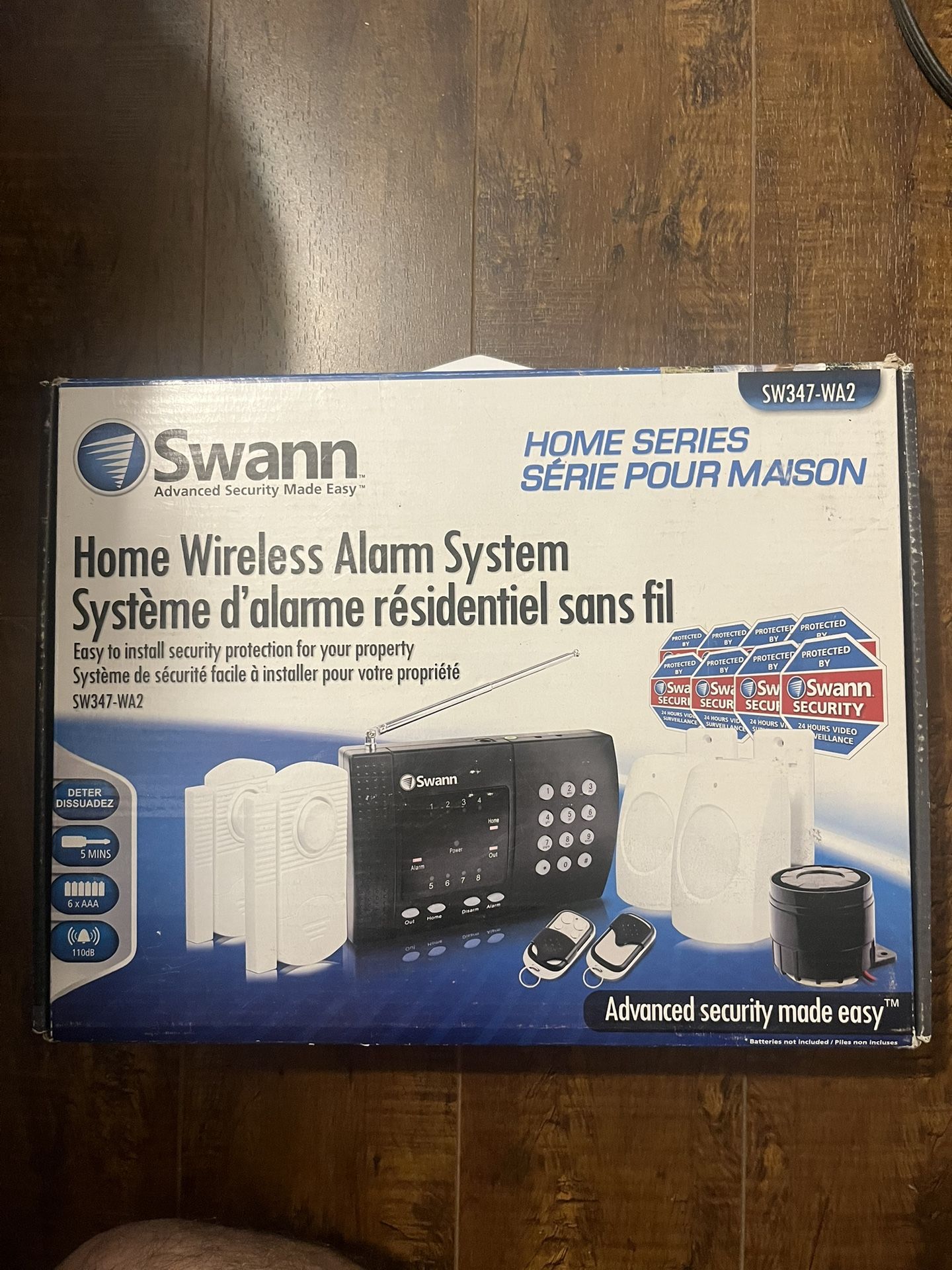 Swann SW347-WA2 Wireless Home Alarm System: Self-Monitored Security for Peace of Mind The Swann SW347-WA2 is an accessible and expandable wireless hom