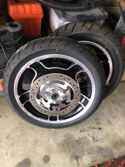 Harley Davidson wheels touring