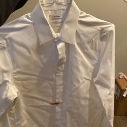 New Calvin Klein Men Dress Shirt 