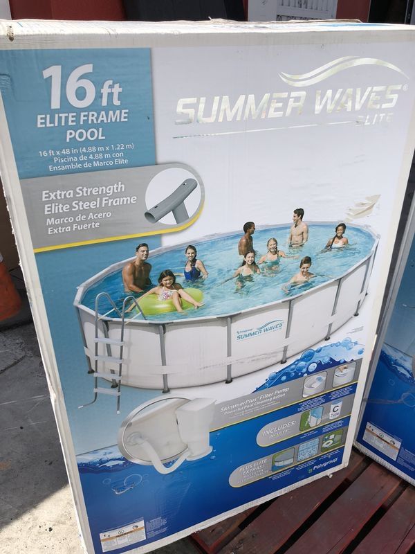 summer waves elite pool manual 16x48