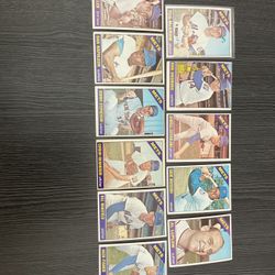 11 New York Mets 1966 Topps Baseball Cards
