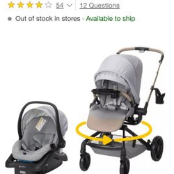New Never Uses Safety 1st 360 Travel System Without Base