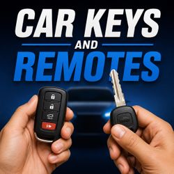 Car keys and remotes