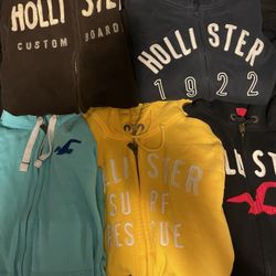 Holister Zip Ups