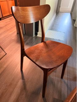 West Elm Cafe Chairs- Set of 4 all in good condition