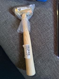 GEARWRENCH Brass Hammer with Hickory Handle