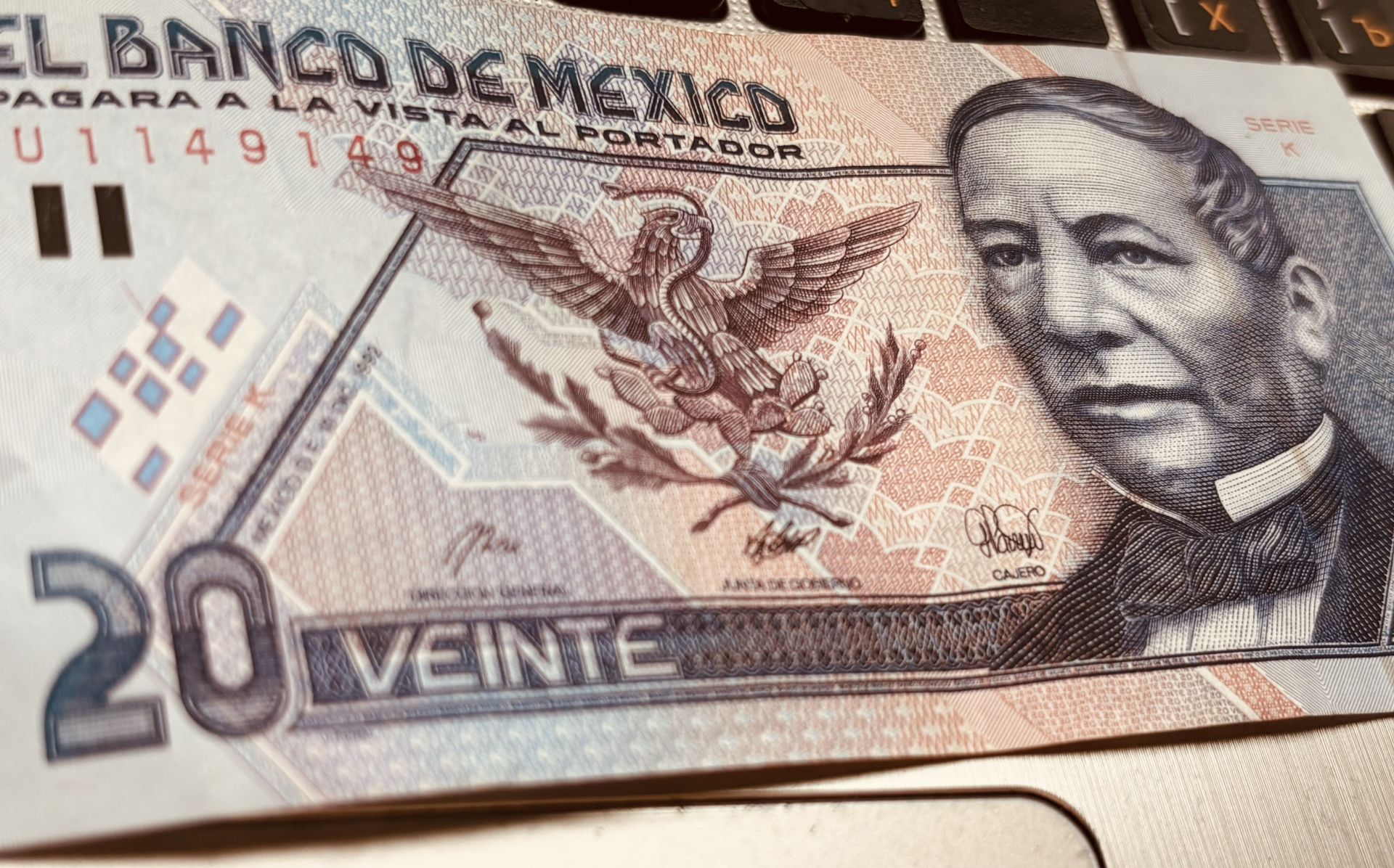 20 Pesos 1992. Bill Of Mexico