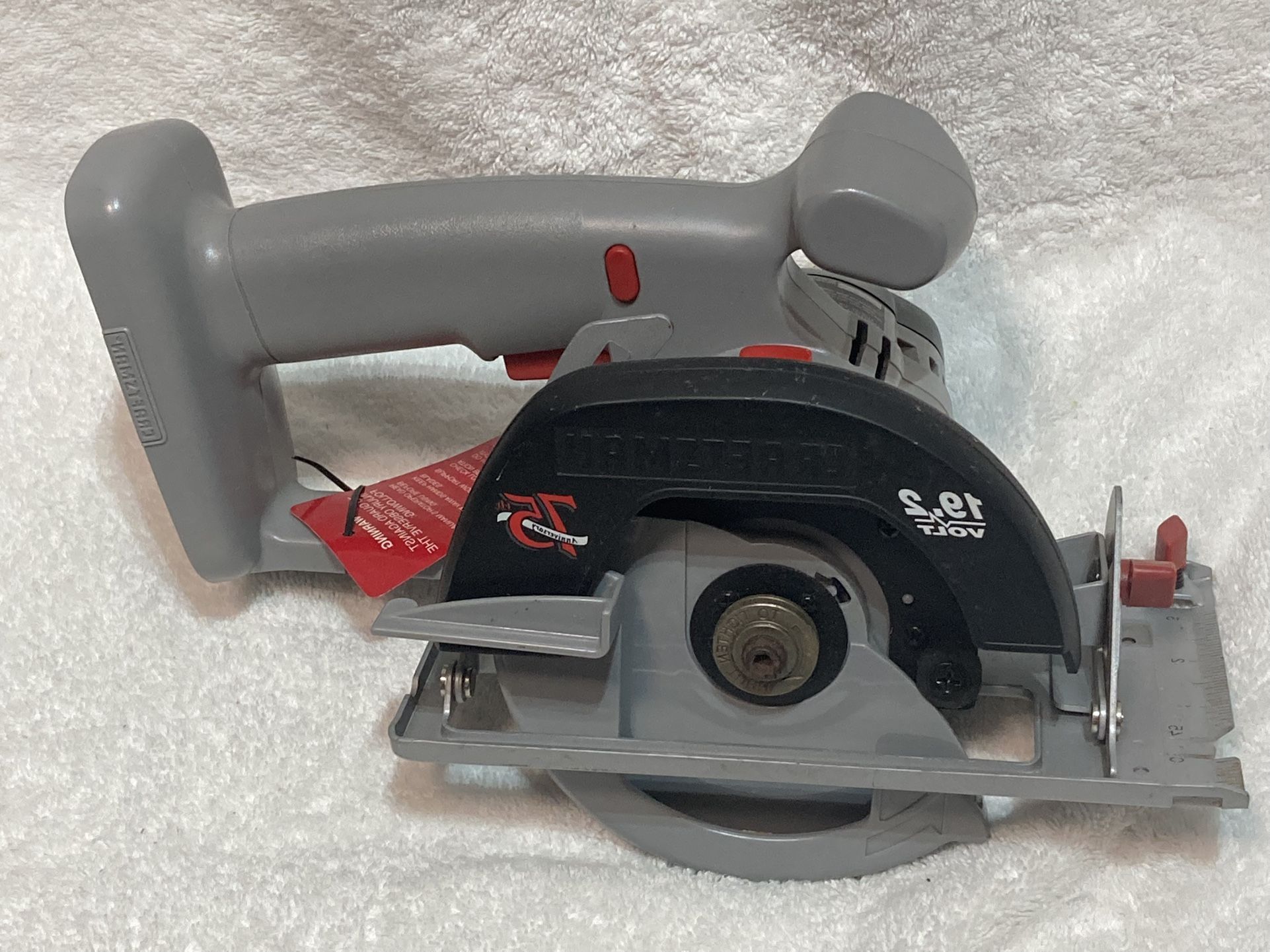 New CRAFTSMAN 75th Anniversary 19.2 Volt, 5 1/2” CORDLESS CIRCULAR TRIM SAW, Tool Only