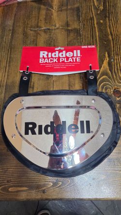Riddell Back Plate One Size New