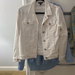 White Denim Jacket 