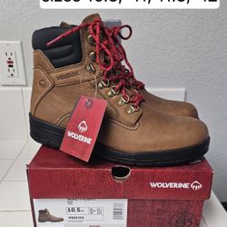 Wolverine Soft Toe Work Boots Size 11.5 And 12