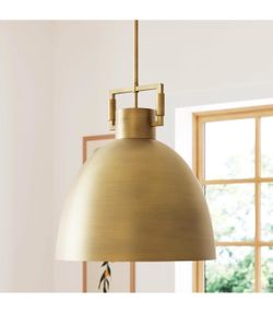 Nathan James Gold Pendant Light
