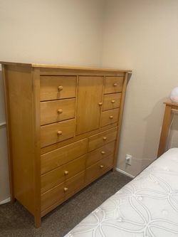 Beautiful natural wood dresser