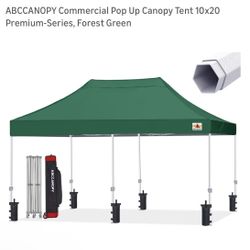 10x20 Commercial Popup Canopy 