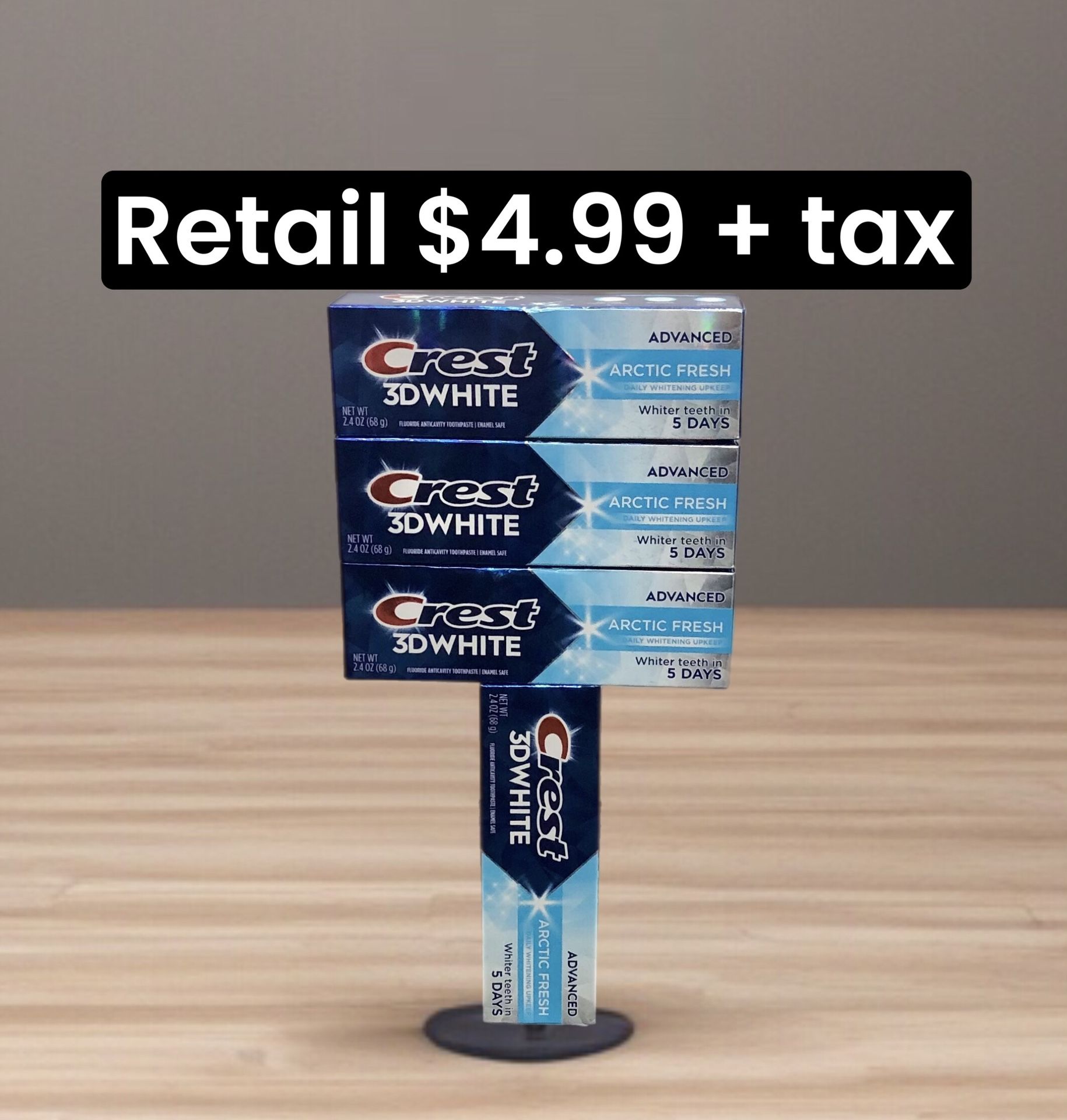 Crest Toothpaste 3D White Arctic fresh