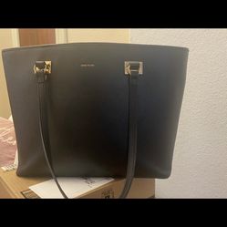Anne Klein Black Tote Bag