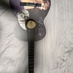 Taylor Swift Signed Guitar 