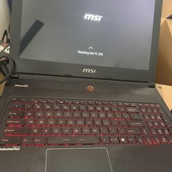 MSI GS Series - 15.6" Laptop