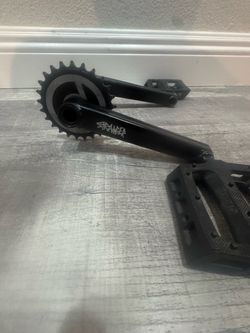 (ALL 3), Primo sprocket, primo pedals and Stranger 19mm 48 spline  2- piece Crankset