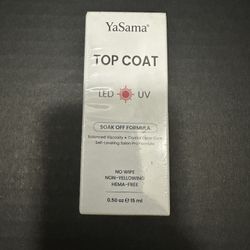 Yasama Top Coat LED UV Soak Off Formula 