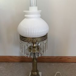 Vintage Student Lamp Prisms