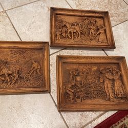 Vintage Mariot Hand Carved