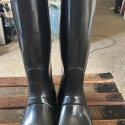 Black Size 8 Hunter Boots
