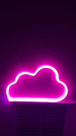 Pink Cloud Neon LED Wall Light