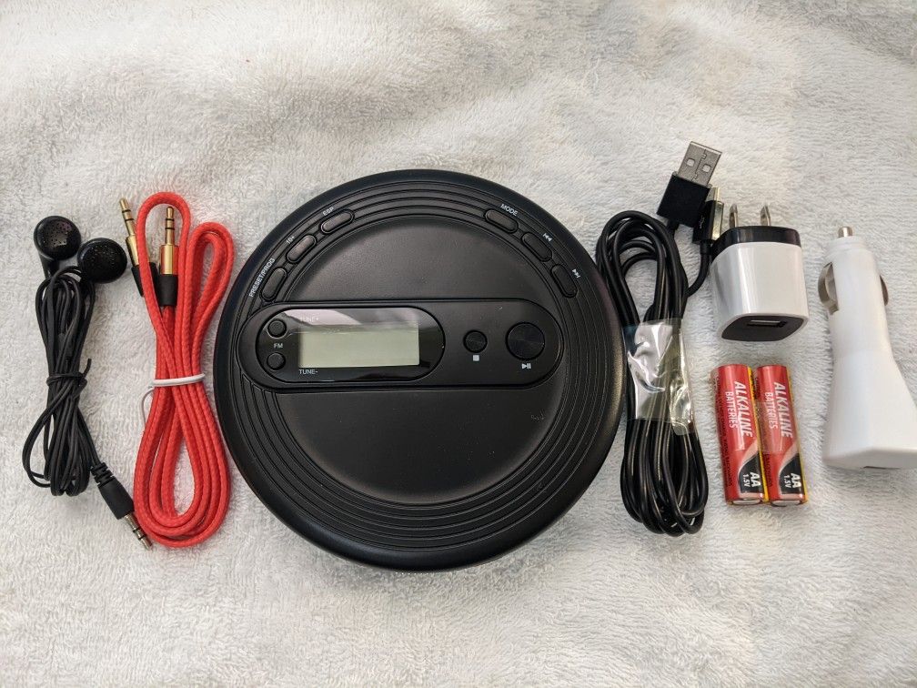 Groove Onn. CD/CD-R/CD-RW/CD-MP3 Player with FM Radio Kit: COMPLETE!