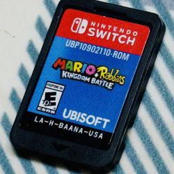 Mario + Rabbids Kingdom Battle (Nintendo Switch, 2017) Tested Cartridge Only K89