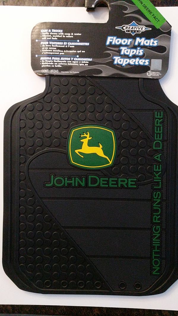 New John Deere Floor Mats Pair For Sale In Apex Nc Offerup