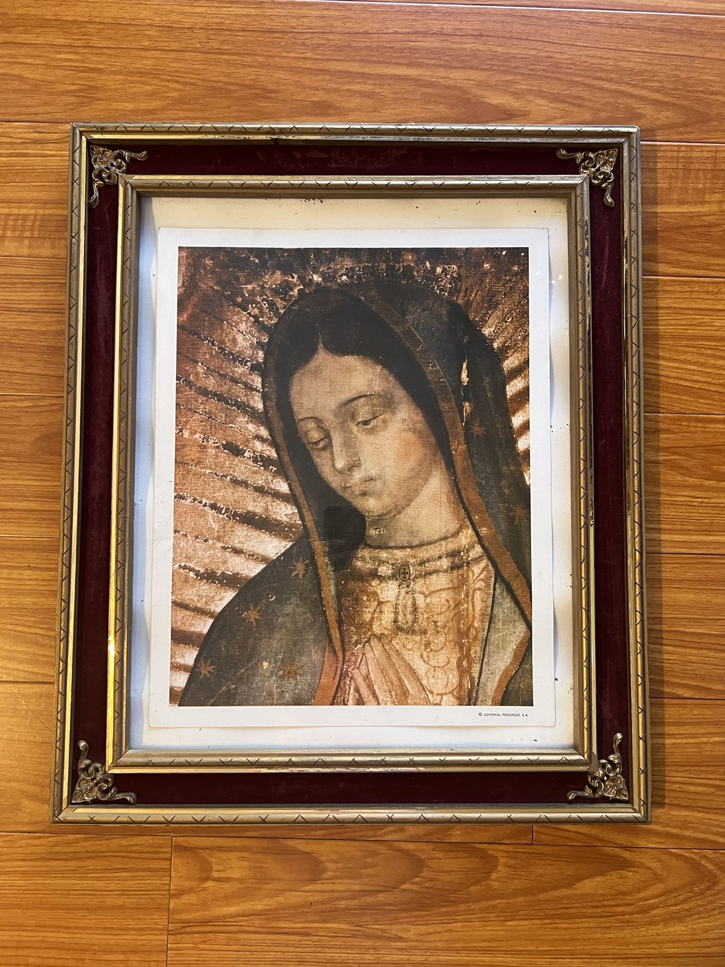 Cuadro De La Virgen