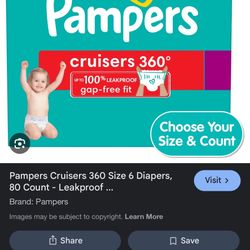 Diapers Size 6 