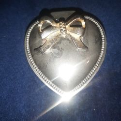 Vintage Heart Jewelry Box