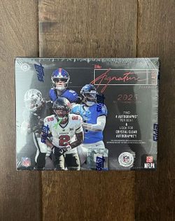 2025 Topps Signature Class Football Trading Card Jumbo Box 4