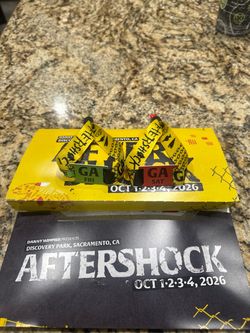 Aftershock 2026 Friday & Saturday - General Admission
