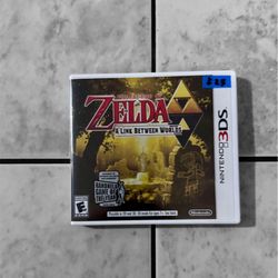 Nintendo 3DS — Zelda: A Link Between Worlds — $25