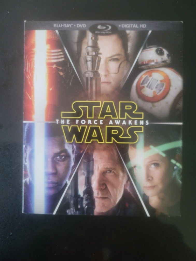 Star Wars The Force Awakens Blu Ray