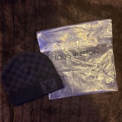 Lv Black Beanie