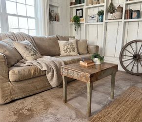 Homemade Antique Accent Table