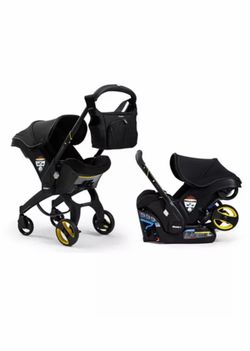 Doona Car Seat & Stroller - Midnight Special Eddition