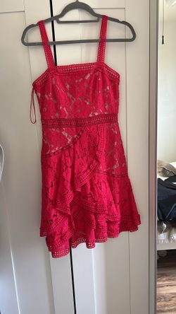 Bright fuschia cocktail dress
