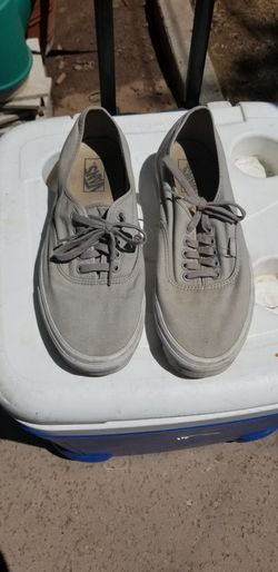 Men's gray Van's sz 11.5