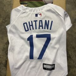 Dodgers Ohtani Dog Jersey Size Medium