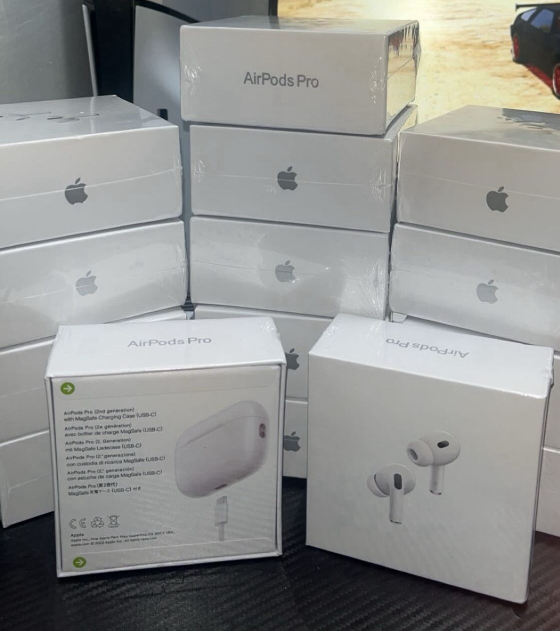 Air Pods Pro 2nd Generation With Mag Safe Charging Case
