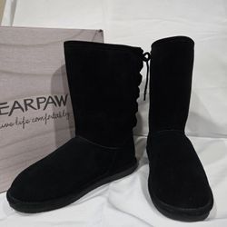 New Black BEARPAW Size 9 Boots