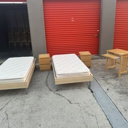 Two Modern IKEA Twin Bedroom Sets