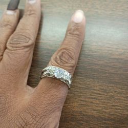 It's A Real Ring With The Wedding Band